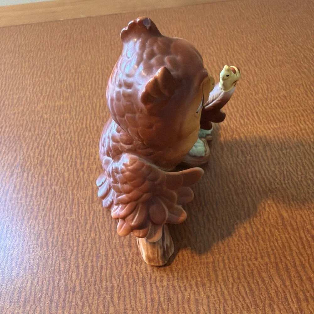 Vtg Hoot Owl Cloverleaf Lane Collection Owl Figurine  By Linda Powell 3.25
